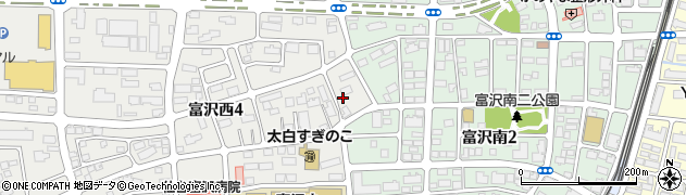 宮城県仙台市太白区富沢川前周辺の地図