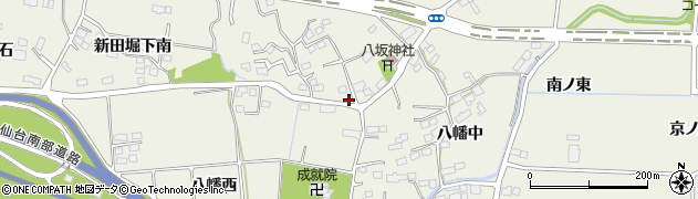宮城県仙台市太白区富田上野西1周辺の地図