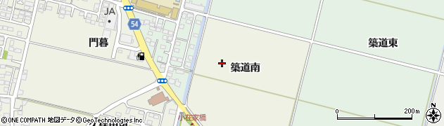 宮城県仙台市若林区今泉（築道南）周辺の地図