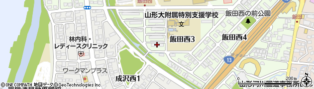 県職員第１０号アパート周辺の地図