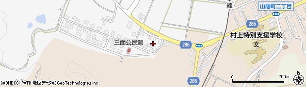 新潟県村上市松山2周辺の地図