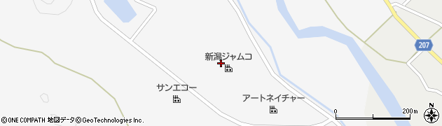 株式会社新潟ジャムコ　コア工場周辺の地図