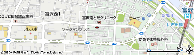 宮城県仙台市太白区富沢前小路周辺の地図