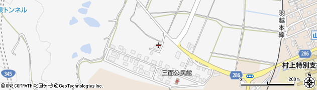 新潟県村上市松山33周辺の地図
