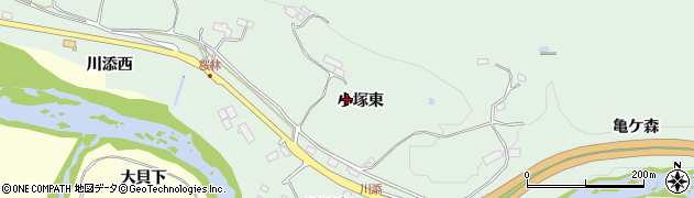 宮城県仙台市太白区茂庭（小塚東）周辺の地図