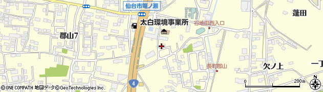 宮城県仙台市太白区郡山上野6周辺の地図