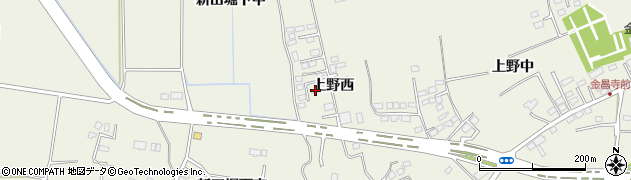 宮城県仙台市太白区富田上野西42周辺の地図