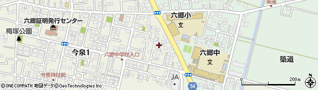 井土長町線周辺の地図