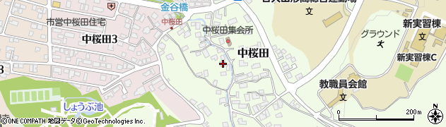 山形県山形市中桜田230周辺の地図