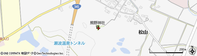 新潟県村上市松山125周辺の地図