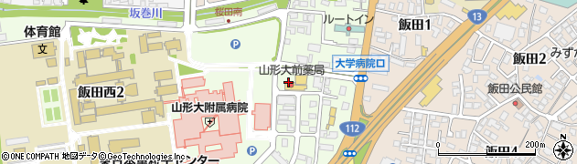 龍上海 山大医学部前店周辺の地図