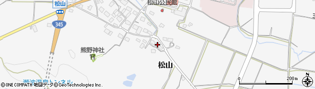 新潟県村上市松山165周辺の地図