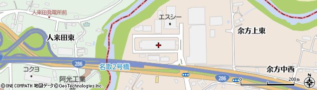 株式会社エスシー　仙台営業所周辺の地図