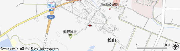 新潟県村上市松山150周辺の地図