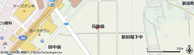 宮城県仙台市太白区山田谷地前周辺の地図