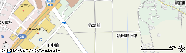 宮城県仙台市太白区山田（谷地前）周辺の地図