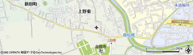 宮城県仙台市太白区富田（上野東）周辺の地図