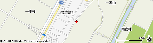 宮城県仙台市若林区荒浜（一本杉東）周辺の地図