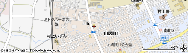 株式会社オリス村上支店周辺の地図