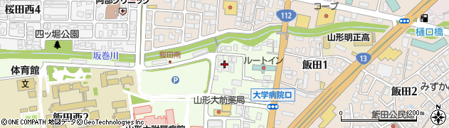なごみ日和　山大病院前店周辺の地図