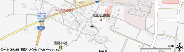 新潟県村上市松山152周辺の地図