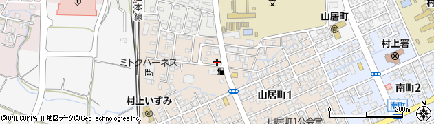 新菖工業株式会社　村上営業所周辺の地図