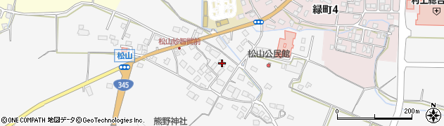 新潟県村上市松山145周辺の地図