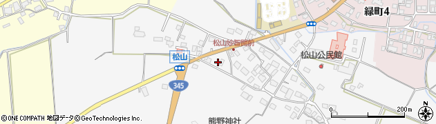 新潟県村上市松山252周辺の地図