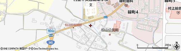 新潟県村上市松山239周辺の地図