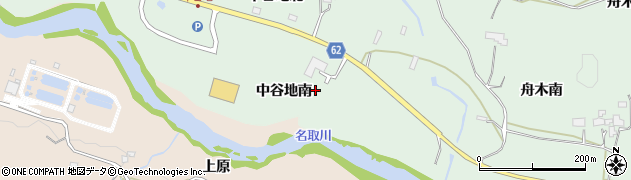 宮城県仙台市太白区茂庭（中谷地南）周辺の地図