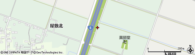 仙台東部道路周辺の地図