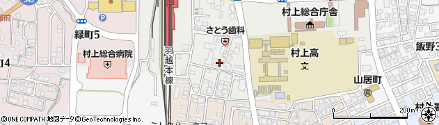 新潟県村上市田端町8周辺の地図