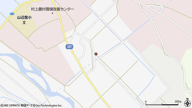 〒958-0808 新潟県村上市上相川の地図