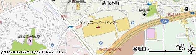 宮脇書店鈎取店周辺の地図