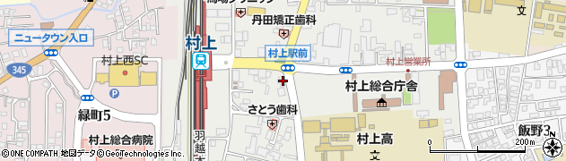 セコム上信越株式会社　村上営業所周辺の地図