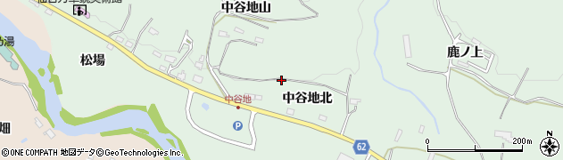 宮城県仙台市太白区茂庭（中谷地北）周辺の地図