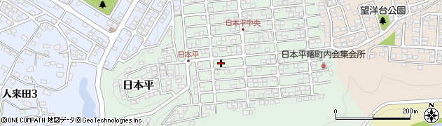 宮城県仙台市太白区日本平41周辺の地図