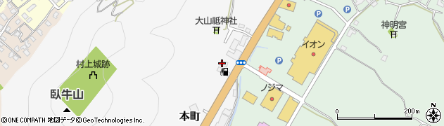 株式会社川崎商会　セルフ村上周辺の地図