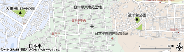 宮城県仙台市太白区日本平15周辺の地図
