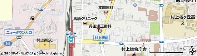 横井時計店周辺の地図