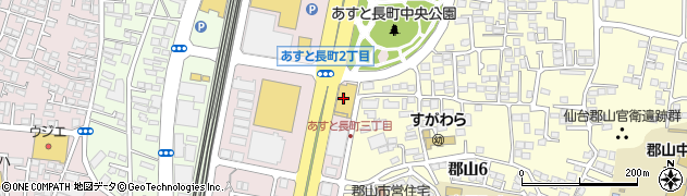 ＨｏｎｄａＣａｒｓ宮城中央あすと長町店周辺の地図