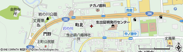 宮城県仙台市太白区茂庭町北周辺の地図