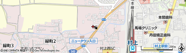 株式会社ムラネン　村上ＳＳ周辺の地図