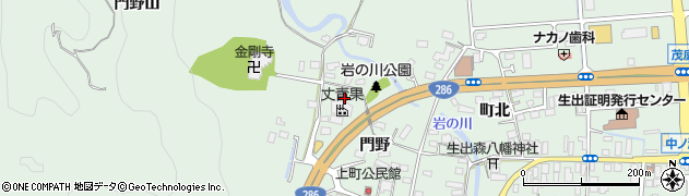 宮城県仙台市太白区茂庭門野周辺の地図