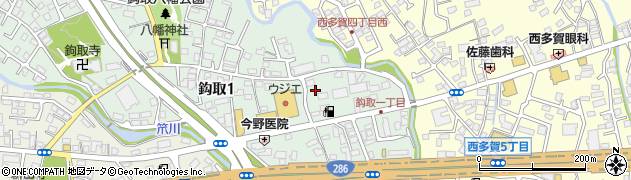 第一ダイヤモンド工事株式会社仙台営業所周辺の地図