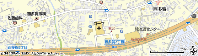 ヴィアノバ西多賀店周辺の地図