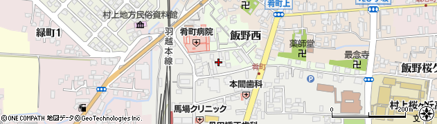 カラオケマイム 村上駅前店周辺の地図