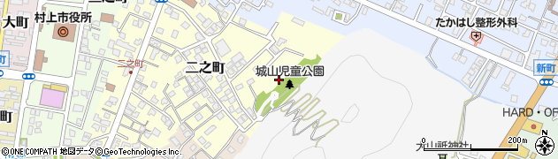 城山児童公園周辺の地図