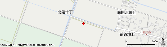 宮城県仙台市若林区荒井（北遠十丁）周辺の地図