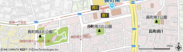 仙台銀行長町南支店周辺の地図